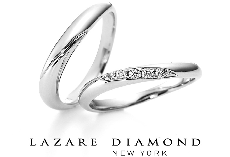金沢市で人気のラザールダイヤモンドの結婚指輪